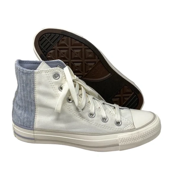 Converse Chuck Taylor High Top Egret Blue Knit Canvas Men's Sneaker A01342F - Picture 5 of 7